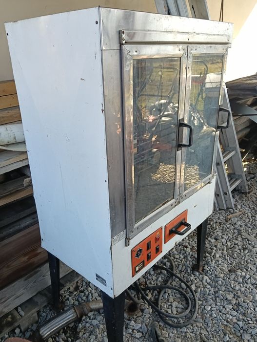 Piec malarnia do polimeryzacji  malowania proszkowego i pistolet