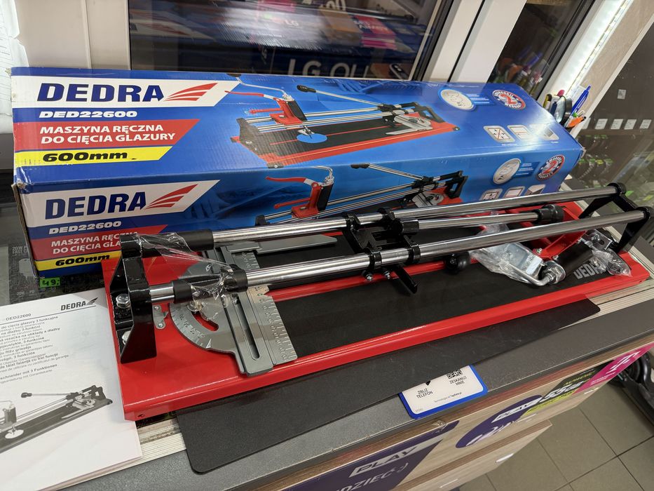 Nowa maszyna do cięcia glazury DEDRA DED22600, Komplet