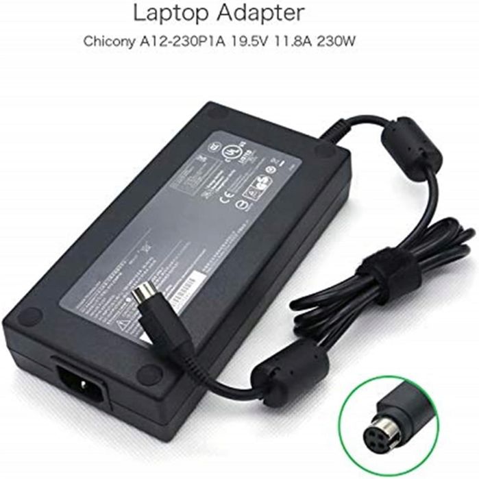 Zasilacz 230W 19,5V 11,8A, 4-pinowy do MSI A12-230P1A A230A003L