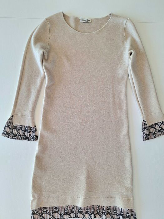 Suknia r.42 Cashmere Company wełna wool kaszmir