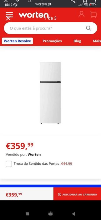 FRIGORÍFICO Becken na garantia