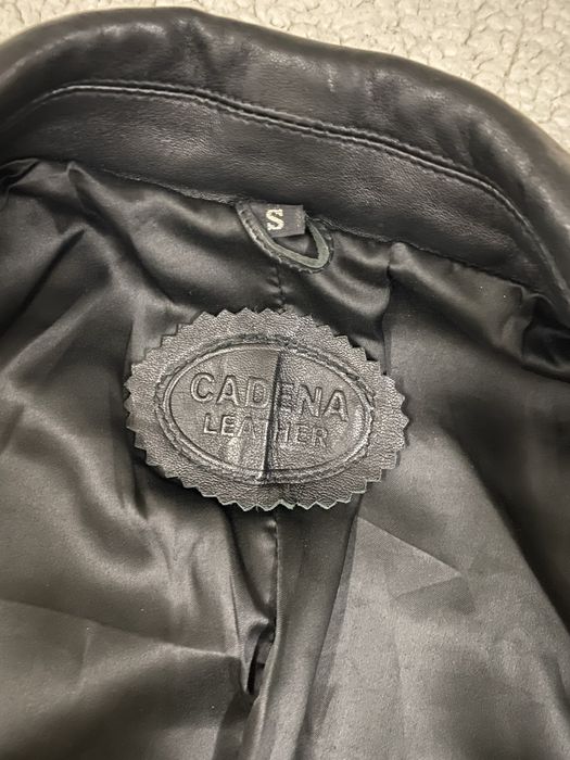 Blazer em pele genuina