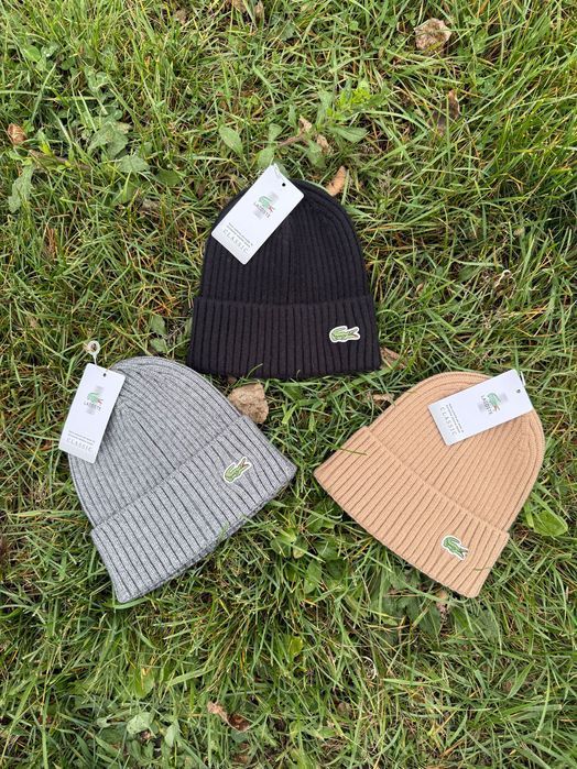 Шапка Lacoste | Зимова Шапка Лакоста | Зимняя Шапка Лакост