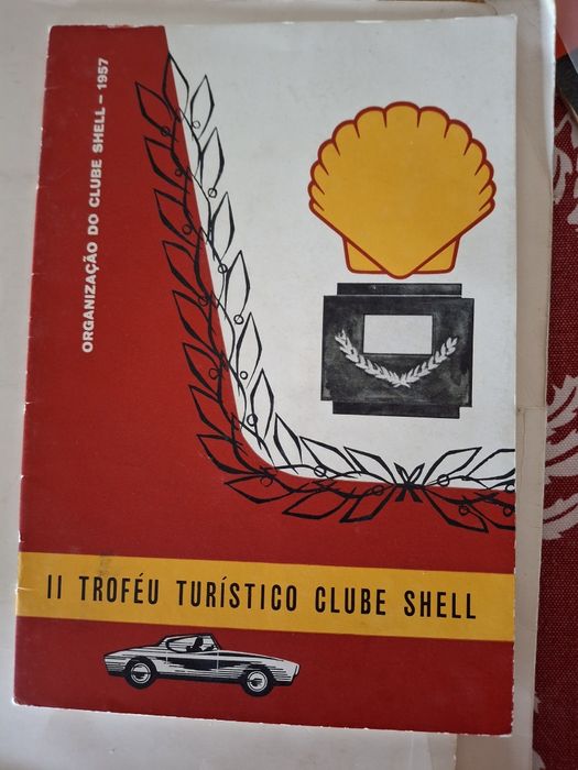 Automobilia vintage shell 1957 trofeu