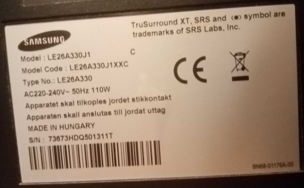 Telewizor Samsung LCD 26''