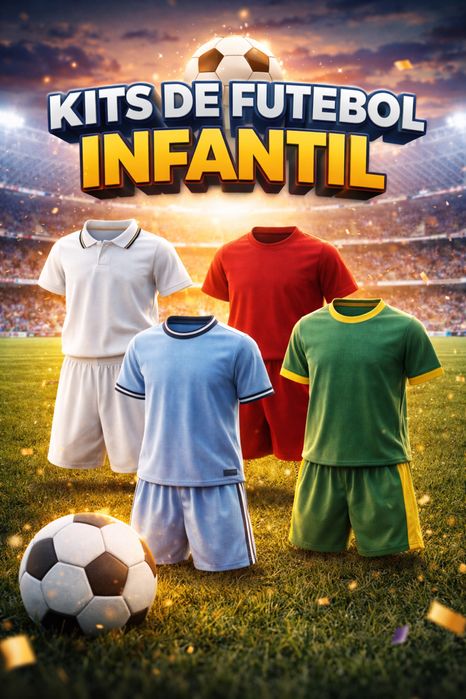 Kits de Crianca Futebol / Retros