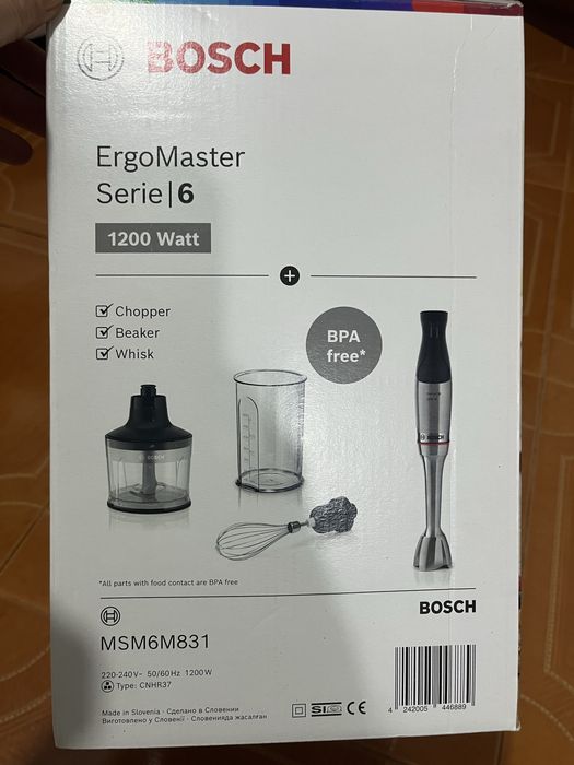 Acessórios Bosch ErgoMaster Série 6 (Novos)