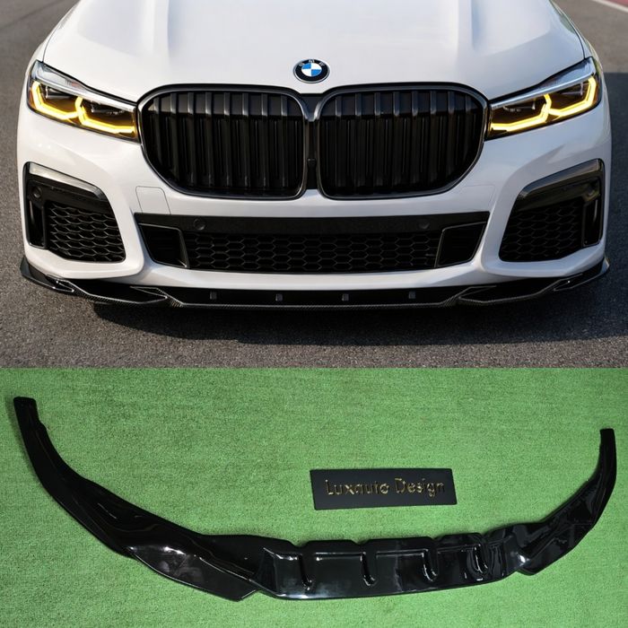 Губа переднего бампера для BMW 7 G11 G12 M pakiet LCI сплиттер обвес