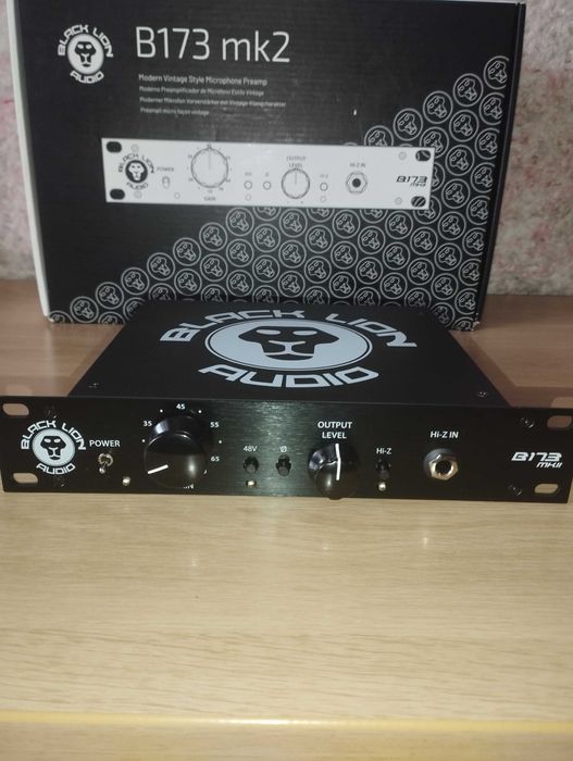Преамп (preamp) Black Lion Audio B173 mkII (новий аналог NEVE 1073)