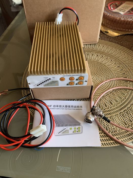 Wzmacniacz UHF 400-470Mhz 80-90Wat