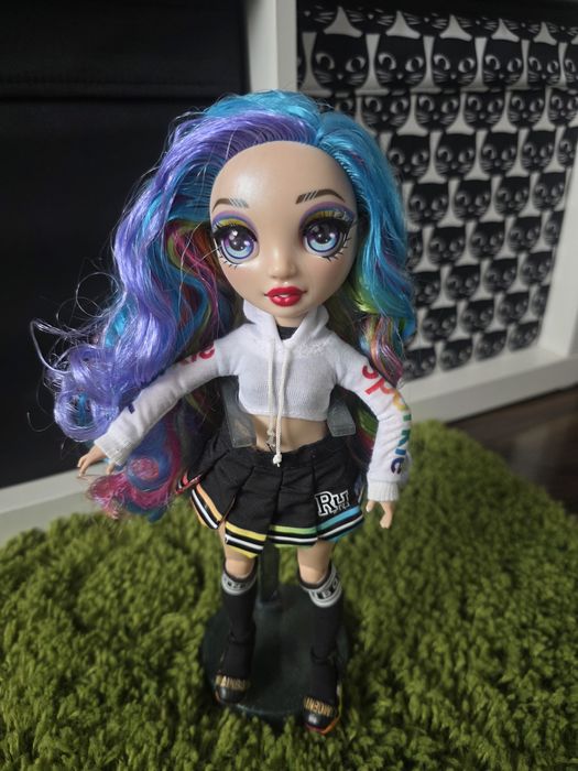 Zestaw 3 lalek Rainbow High stan idealny