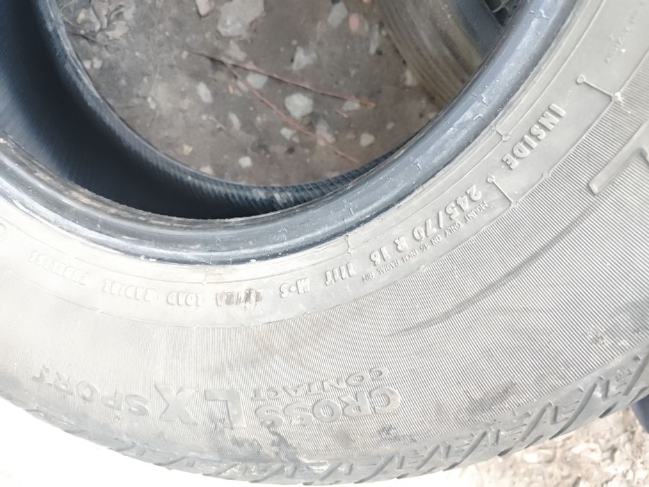 Резина 245.70р16 м+s пара