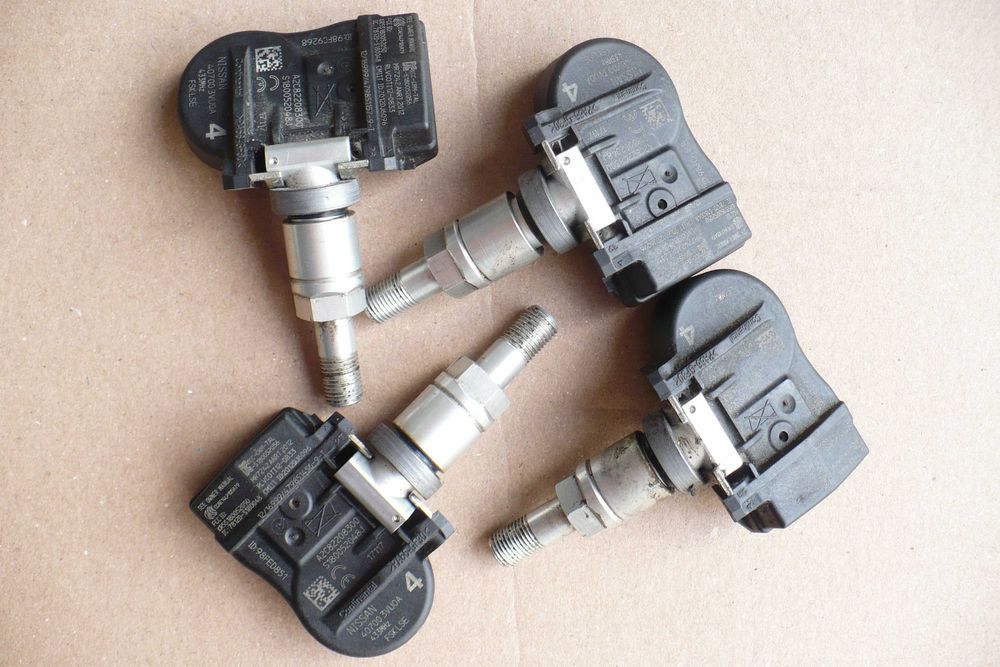 Czujniki ciśnienia kół TPMS NISSAN Oryginalne 4 szt. Używane