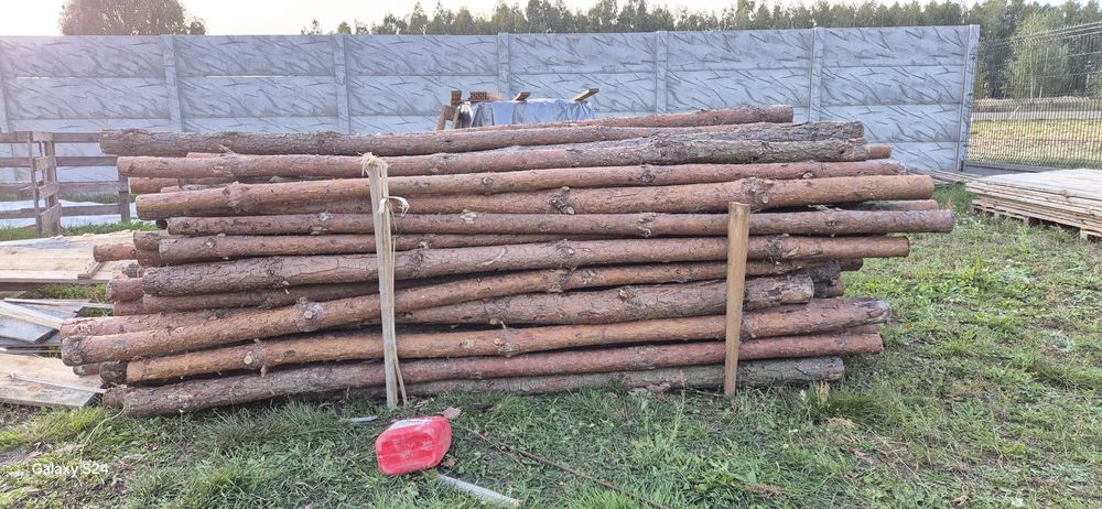 Stemple budowlane 285cm Ok 180szt po jednej budowie