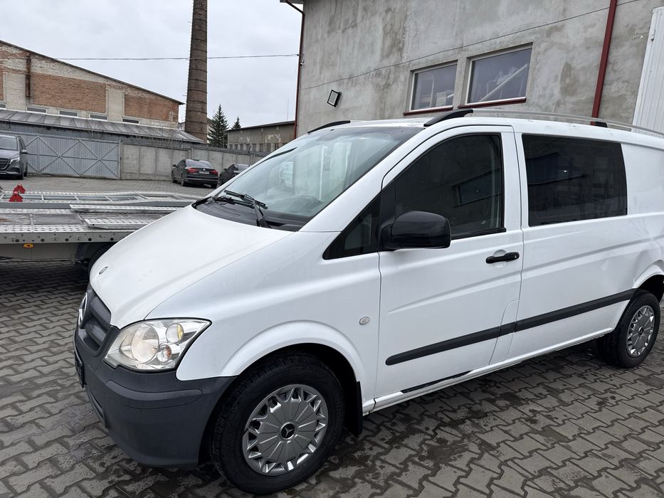 Бампер Vito Viano W639 рестайл (фара крило капот) Віто Віано 639 розборка