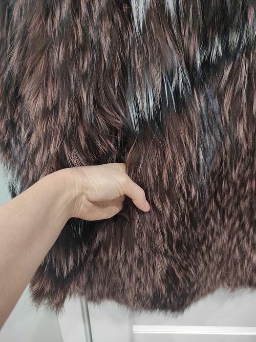 Шуба натуральна єнот м-л