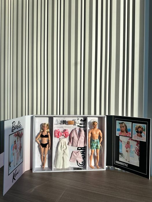 Набір колекційних ляльок Барбі та Кен Стиль Barbie and Ken Signature