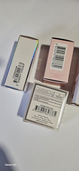 Komplet 4 mini perfum