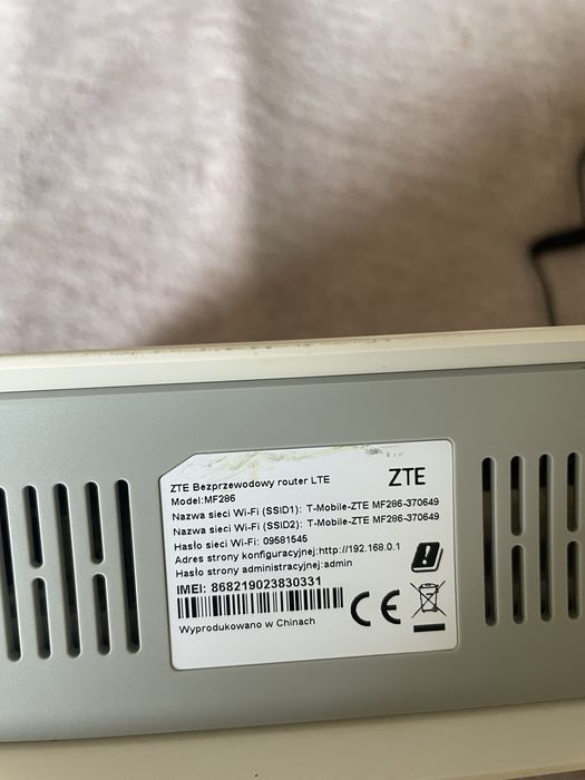 Router LTE ZTE MF286