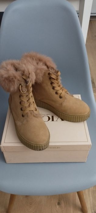 Buty damskie ocieplane r. 36