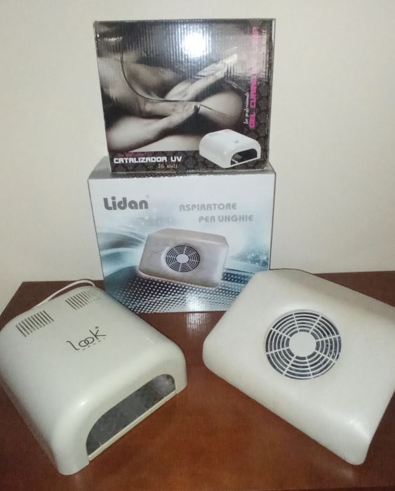 Aspirador & Canalizador UV unhas de gel