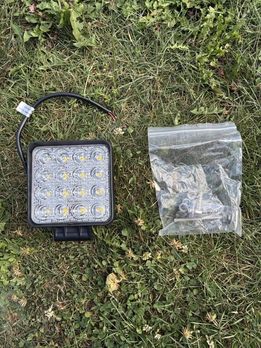 Nowe lampy robocze LED M-Tech WLO13 48W OSRAM - KOMPLET 3 szt.