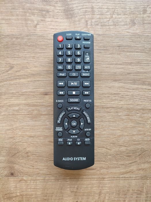 Pilot do wież /systemów audio/ Panasonic: SC-PMX5, SA-PM500, SC-HC25, SC-HC35. Nowy.
