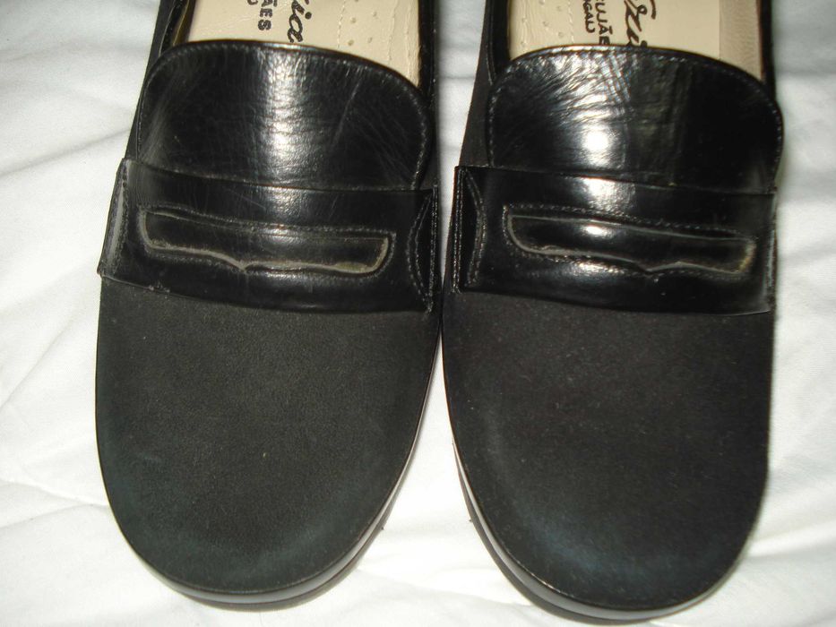 sapatos de linha conforto