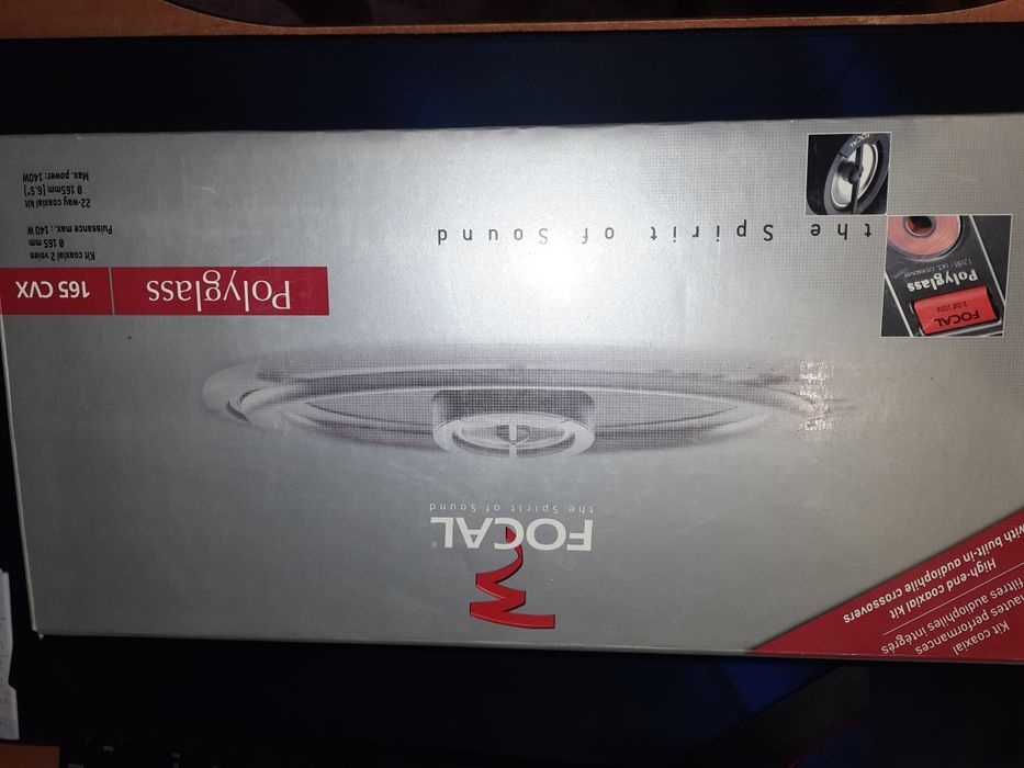 Распродажа НОВАЯ коаксиальная система  Focal Polyglass 165 CVX