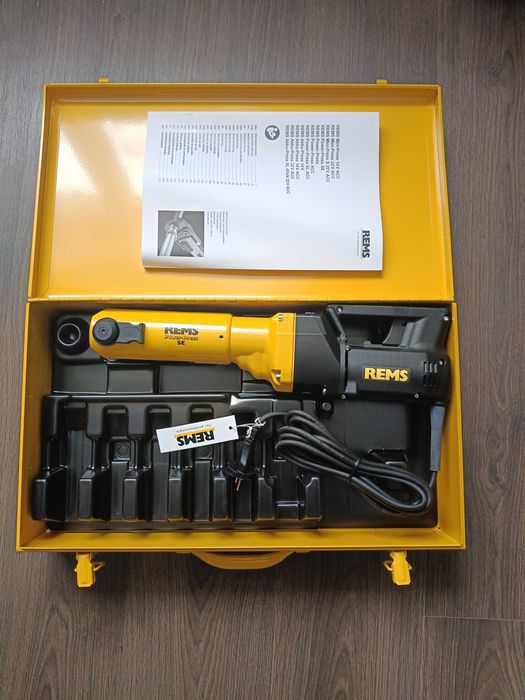 Rems Power-Press 230V -Nowa zaciskarka hydrauliczna do rur Lublin-NOWA