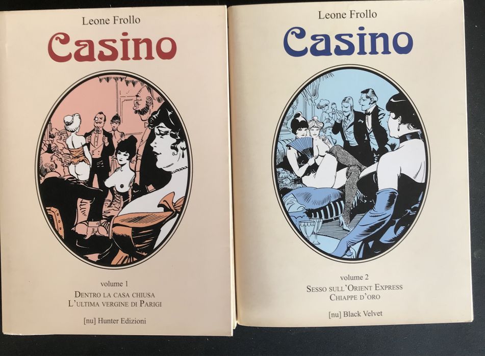 Casino - Volume 1 e 2 - Leone Frollo - BD Erótica