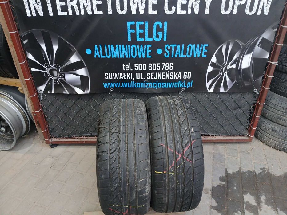 2x używane opony letnie 255/40 R19 Dunlop Gwarancja Montaż