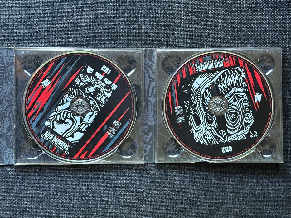 2xCD 2xDVD Acid Drinkers - Live 2014 & 2019