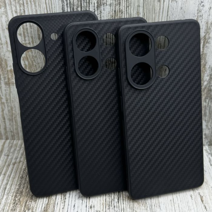 Чехол Carbon на Xiaomi Redmi Note 13 Pro 4G/ Poco M6 Pro/ 13C Чохол