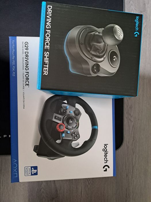 Volante g29 logitech com shifter