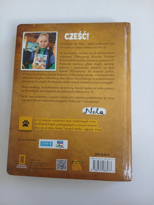Książka przygodowa, Nela i skarby Karaibów