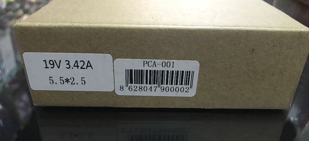 Carregador para portátil Acer/Asus /Lenovo/ etc. - 19V 3.42A 5.5x2.5mm
