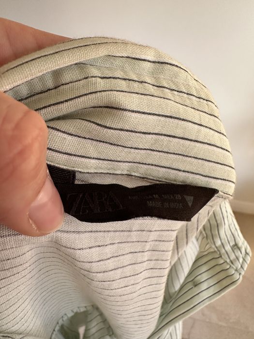 Koszula w paski Zara 100% bawełna rozmiar M