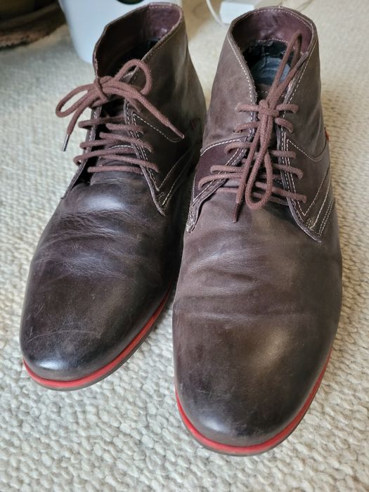 Lasocki 44 buty męskie botki skóra