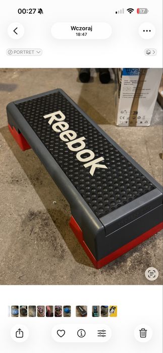 Step Reebok jak nowy
