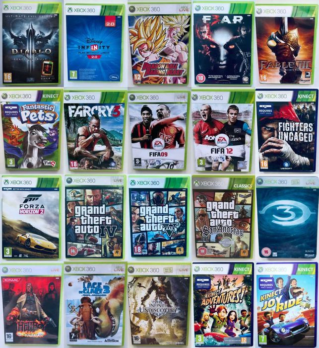 Диски для XBOX 360 / XBOX ONE, XBOX 360, XBOX Original