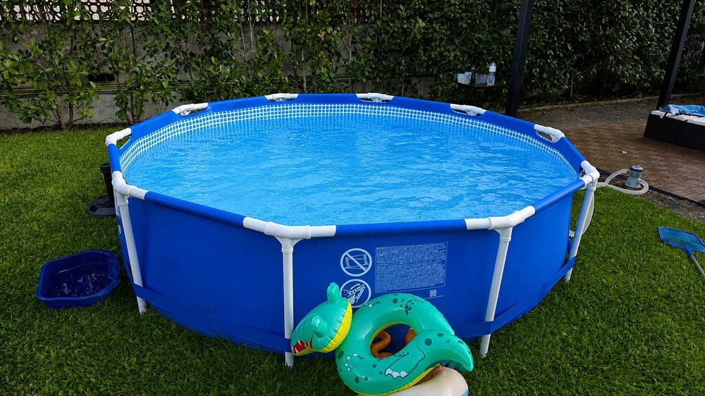 Piscina Redonda Intex 3m - Estrutura Metálica