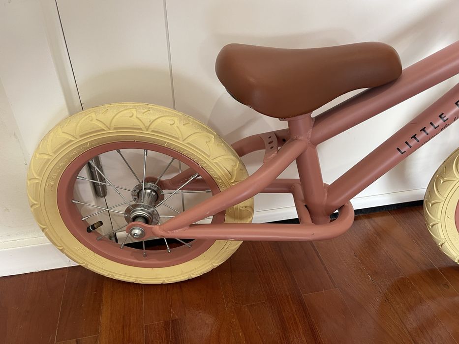 Biicicleta equilibrio little dutch rosa