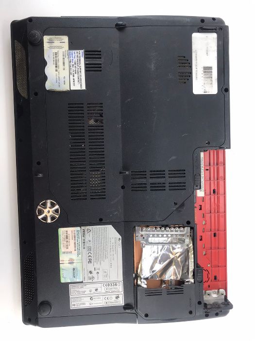ноутбук msi gx740 на запчасти