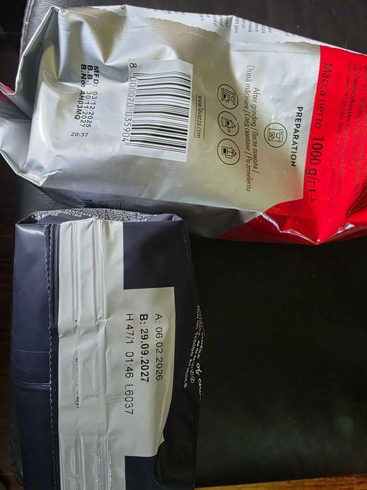 Kawa ziarnista Lavazza i Tchibo