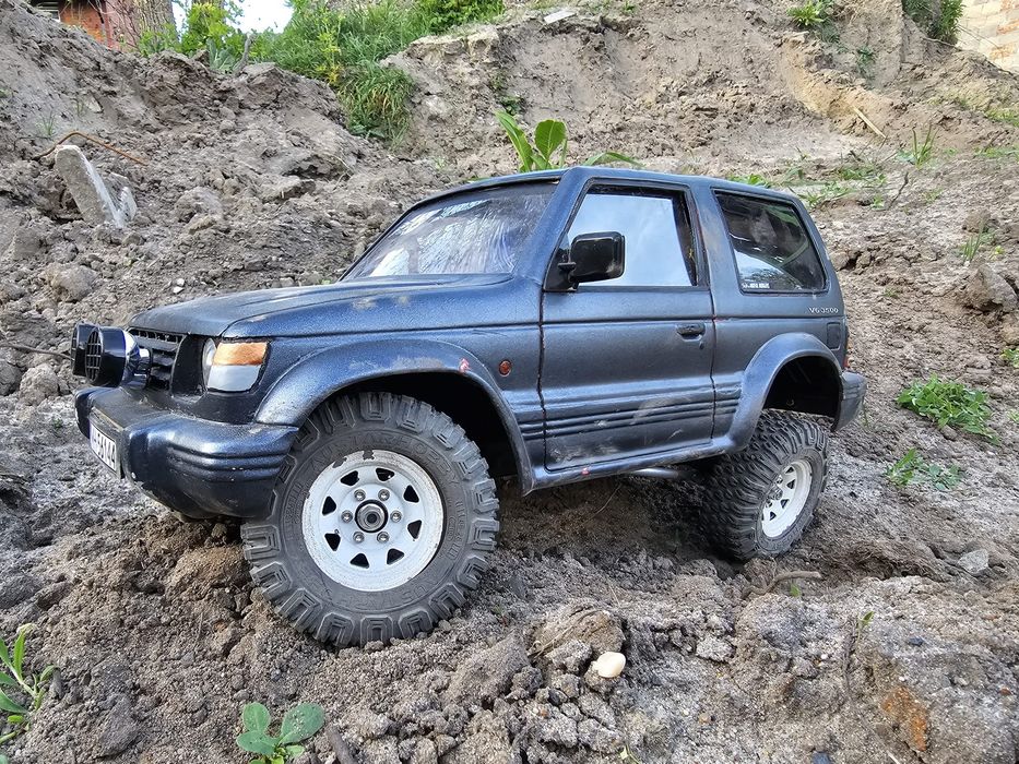 Tamiya cc01 rc trial / crawler