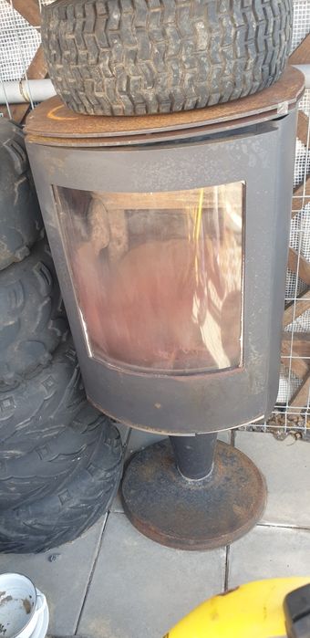 Piec  ,koza  kominek