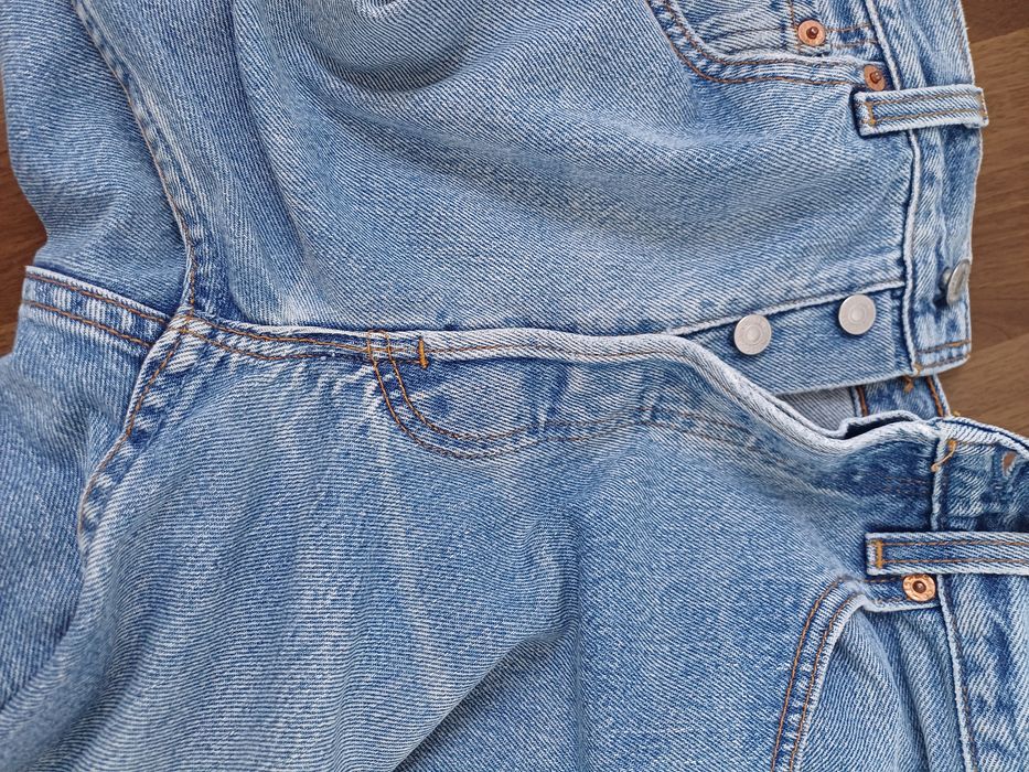 Винтажные джинсовые мужские шорты LEVIS  501 made іn USA разм 30