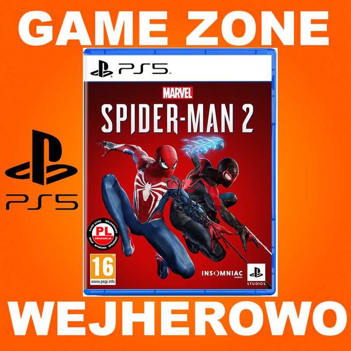Spider-Man 2 PS5 = PŁYTA PL Wejherowo / Wymiana