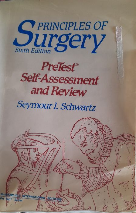 Principles Of Surgery de Seymour I.  Schwartz 6. Edição - ÚLTIMOS DIAS